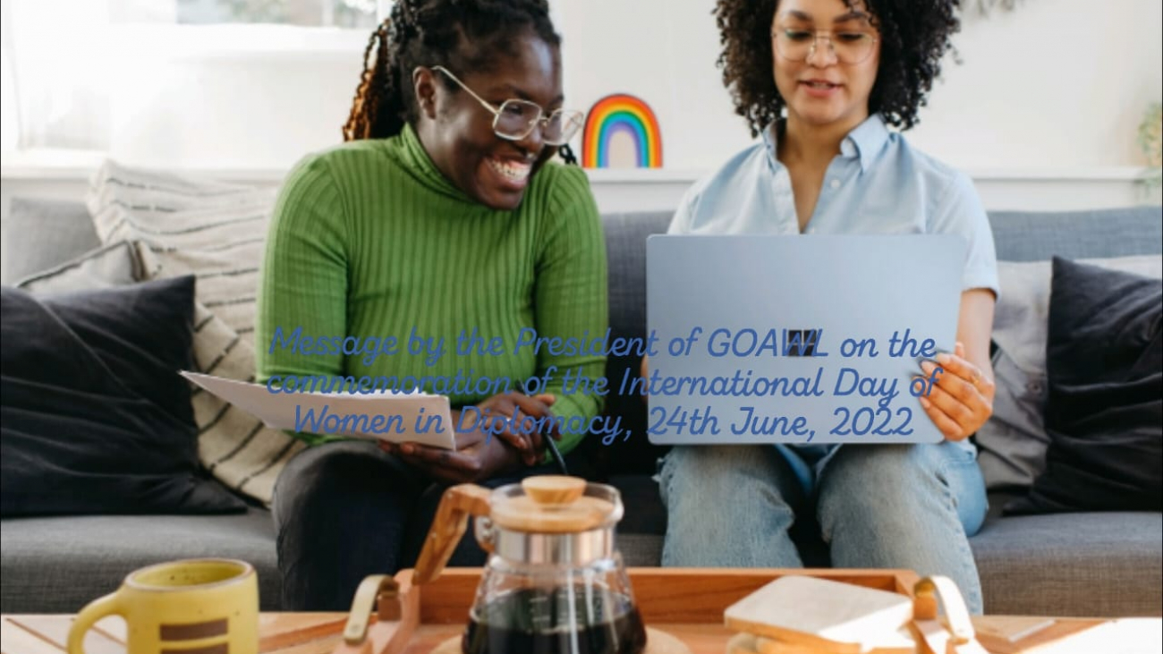 Commemoration of International Day of Women in Diplomacy, 24th June 2022