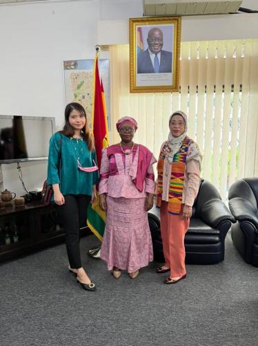 Courtesy call by Datin Anna Talib, Secretary-General of the Malaysian Tourism Association , July 2022